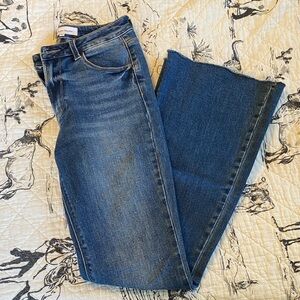 Risen High-Rise Bootcut Jeans